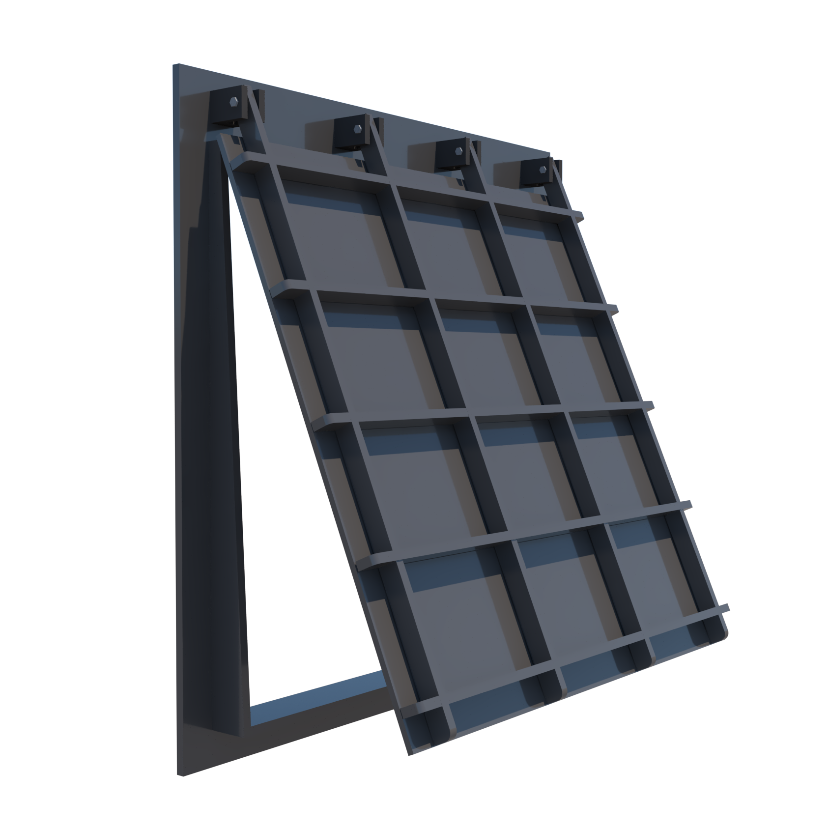 VAN CỬA LẬT MẶT VUÔNG 1800 3 vcl 1800 3D1