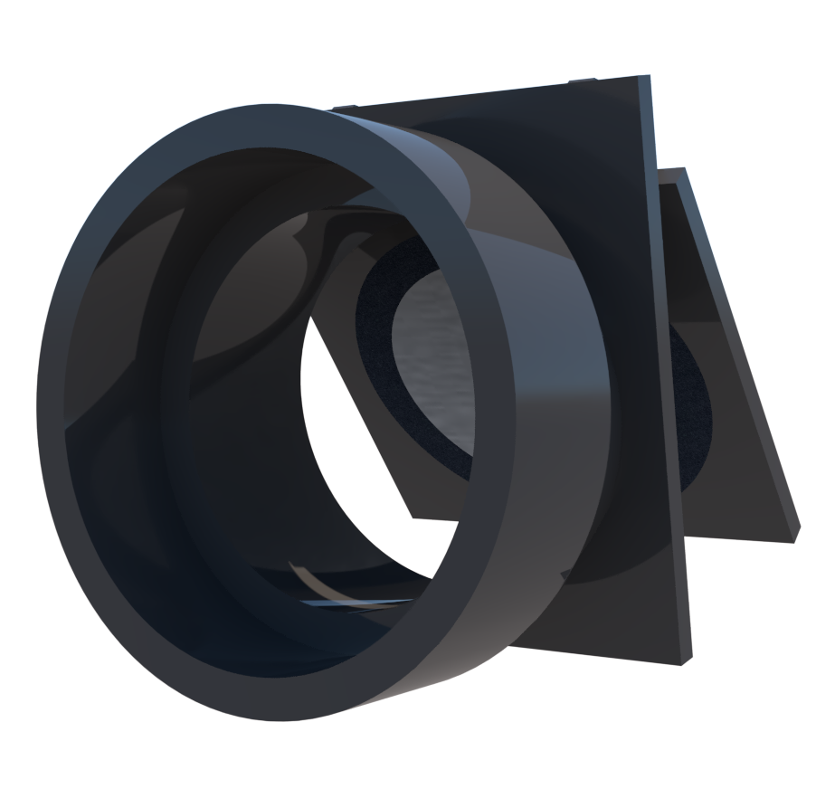 VAN CỬA LẬT KIỂU CEE (Lắp ngoài) 3 VCL 3d05