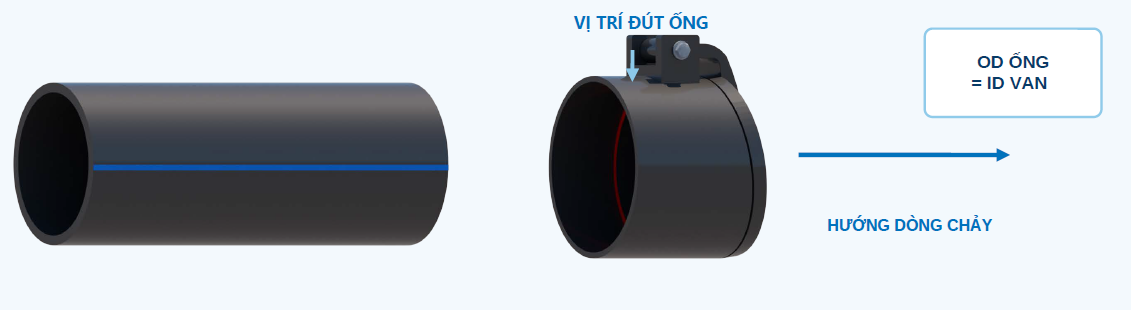 Bản vẽ kỹ thuật van cửa lật ECO-VCL kiểu EE